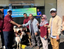 JELANG IDUL ADHA 1446 H, GMTD SALURKAN HEWAN QURBAN UNTUK MASYARAKAT SEKITAR