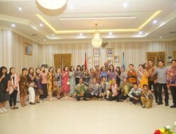 Bentuk toleransi beragama, Jemaat Sektor XII GPIB Bukit Zaitun diterima Bupati Bone di Rumah Jabatannya