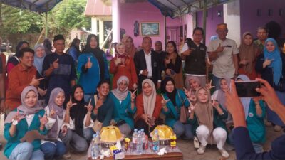 Kolaborasi FISIP UIT dengan Fakultas Pertanian UIT dan Aparat Desa Gelar PKM di Desa Paraikatte Kec. Bajeng Kab.Gowa.