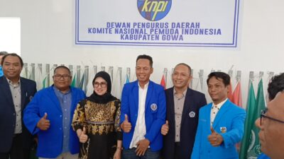 Bupati Gowa Resmikan Kantor KNPI dan Kukuhkan LBH KNPI Gowa