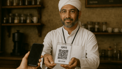 “Ustads Qiris”, Pengamen Jalanan yang Kini Berdakwah Digital Lewat Kalung Barcode