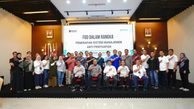 SPJM LAKSANAKAN FGD SISTEM MANAJEMEN ANTI PENYUAPAN,  SELARASKAN UPAYA PENGUATAN PELINDO BERSIH
