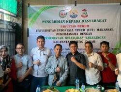 Fakultas Hukum UIT dan LBH-UIT Bekerjasama Pemerintah Kelurahan Tabaringan Gelar Penyuluhan Hukum