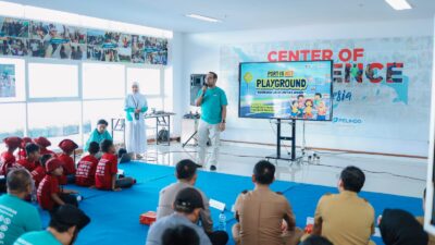 Peringati Hari Anak Nasional, Pelindo Gelar Edukasi Lalu Lintas di TPK New Makassar