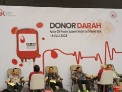 OJK Sulselbar Gelar Aksi Donor Darah, Targetkan 150 Kantong untuk Bantu Masyarakat