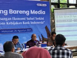 BI Sulsel: Ekonomi Global Diliputi Ketidakpastian, Pertumbuhan Sulsel Masih di Bawah Nasional