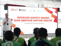 TINGKATKAN KESADARAN TERTIB BERKENDARA, SPJM GELAR EDUKASI SAFETY RIDING DAN SERVIS MOTOR GRATIS