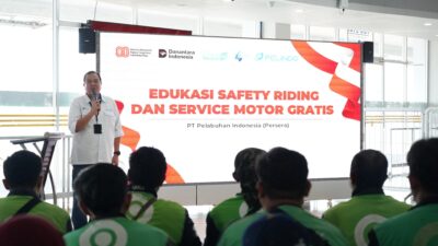 TINGKATKAN KESADARAN TERTIB BERKENDARA,  SPJM GELAR EDUKASI SAFETY RIDING DAN SERVIS MOTOR GRATIS