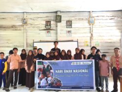 Peringati Hari Anak, BEM Fak.Psikologi UIT Beri Edukasi Warga di Desa Bung Kab. Pangkep