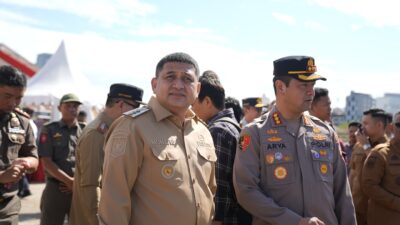 Wali Kota Munafri Dampingi Menhub RI, Saat Luncurkan Pesawat Amfibi di Makassar