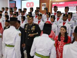 70 Anggota Paskibraka 2025 Kabupaten Gowa Resmi Dikukuhkan, Siap Kibarkan Merah Putih di HUT RI ke-80