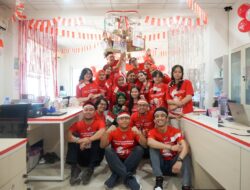 SAMBUT HUT RI KE-80, GMTD MERIAHKAN KANTOR DENGAN NUANSA MERAH PUTIH & LOMBA SERU