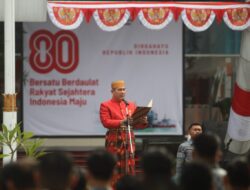 Pelindo Group Wilayah Kerja Makassar Gelar Upacara Peringatan HUT ke-80 Kemerdekaan RI