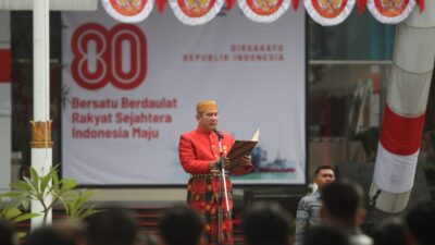 Pelindo Group Wilayah Kerja Makassar Gelar Upacara Peringatan HUT ke-80 Kemerdekaan RI