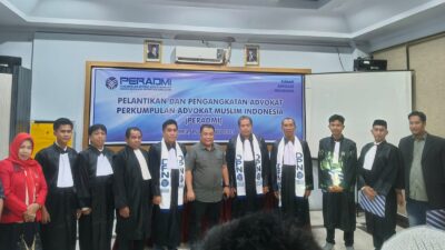 DPN PERADMI Gelar Pelantikan Advokat di Gowa, Sulawesi Selatan