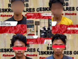 Resmob Polres Gowa Tangkap Empat Pelaku Pengrusakan, Lima Lainnya Diburu