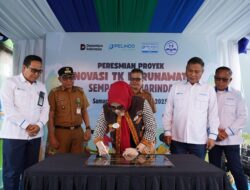 CIPTAKAN RUANG BELAJAR NYAMAN DAN BERKUALITAS, SPJM RESMIKAN PROYEK RENOVASI TK BARUNAWATI 3 SEMPAJA