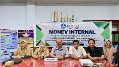 Perkuat Mutu Riset Dosen, LPPM UIT Gandeng Reviewer UNHAS dan UNM dalam Monev Internal Hibah DPPM 2025