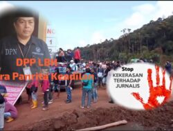 Wartawan Dilarang Meliput Aksi Demo Di BB1 PT. Vale, LBH Suara Panrita Keailan Mengecam Tindakan Intimidasi