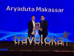 ARYADUTA MAKASSAR RAIH PENGHARGAAN “EXCEPTIONAL GUEST EXPERIENCE – PRESTIGE” DARI TRAVELOKA
