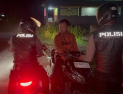 Hadir di Tengah Masyarakat, Tim Samapta Polres Gowa Pastikan Malam di Gowa Tetap Aman