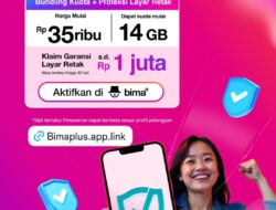 Tri Indonesia Tawarkan Paket Proteksi Layar Mulai Rp 35 Ribu, Bonus Kuota Hingga 14 GB