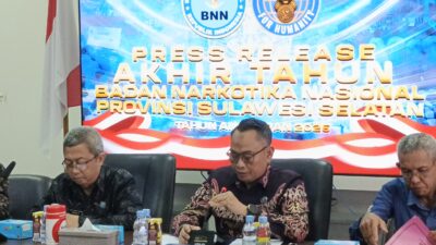 BNNP Sulsel Prioritaskan Tangkap Bandar Narkoba, Pengguna Didorong Direhabilitasi