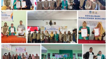 FKM UIT Jalin MoA dengan Empat Sekolah di Bulukumba, Implementasikan Kerja Sama melalui Sosialisasi Manajemen Bencana