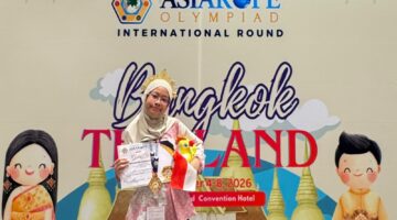 Siswi SD Athirah Baruga Raih Emas Olimpiade Internasional di Bangkok