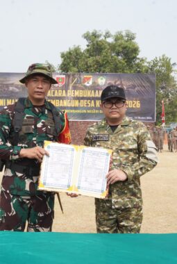 TMMD KE-130 TAHUN 2026 RESMI DIBUKA DI GOWA, SINERGI TNI DAN MASYARAKAT PERCEPAT PEMBANGUNAN DESA
