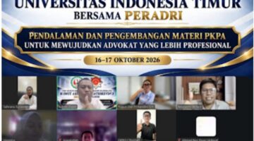 Kolaborasi Prodi Magister Hukum UIT dengan DPN PERADI Bahas Pendalaman dan Pengembangan Materi PKPA