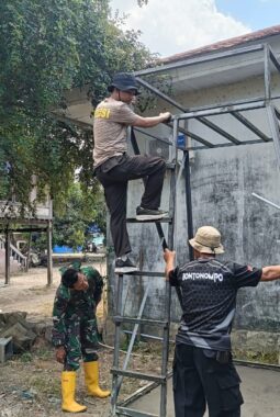 TMMD ke-130 Kodim Gowa Bangun Menara Air, Warga Bontomanai Diharapkan Lebih Mudah Akses Air Bersih