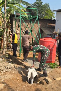 Demi Setetes Air Bersih, Menara Tandon Air di Kalebarembeng Capai Progres 19%