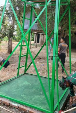 Sumur Bor TMMD di Gowa Hampir Rampung, Warga Bontomanai Segera Nikmati Akses Air Bersih